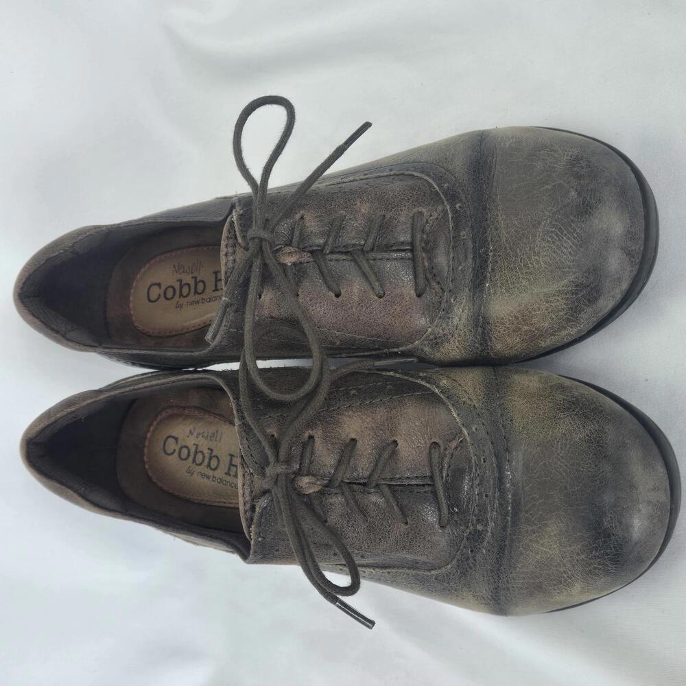 Cobb Hill Vintage Lace-Up Heels 7.5 Comfort Shoes Women's - Picture 2 of 10